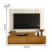 Home para TV's 75 Polegadas Berlim Cinamomo Off White