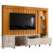 Home para TVs 70" 2 Gavetas Derby Cinamomo Off White