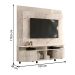 Home para TVs de 65" Cambridge Calacata Off White