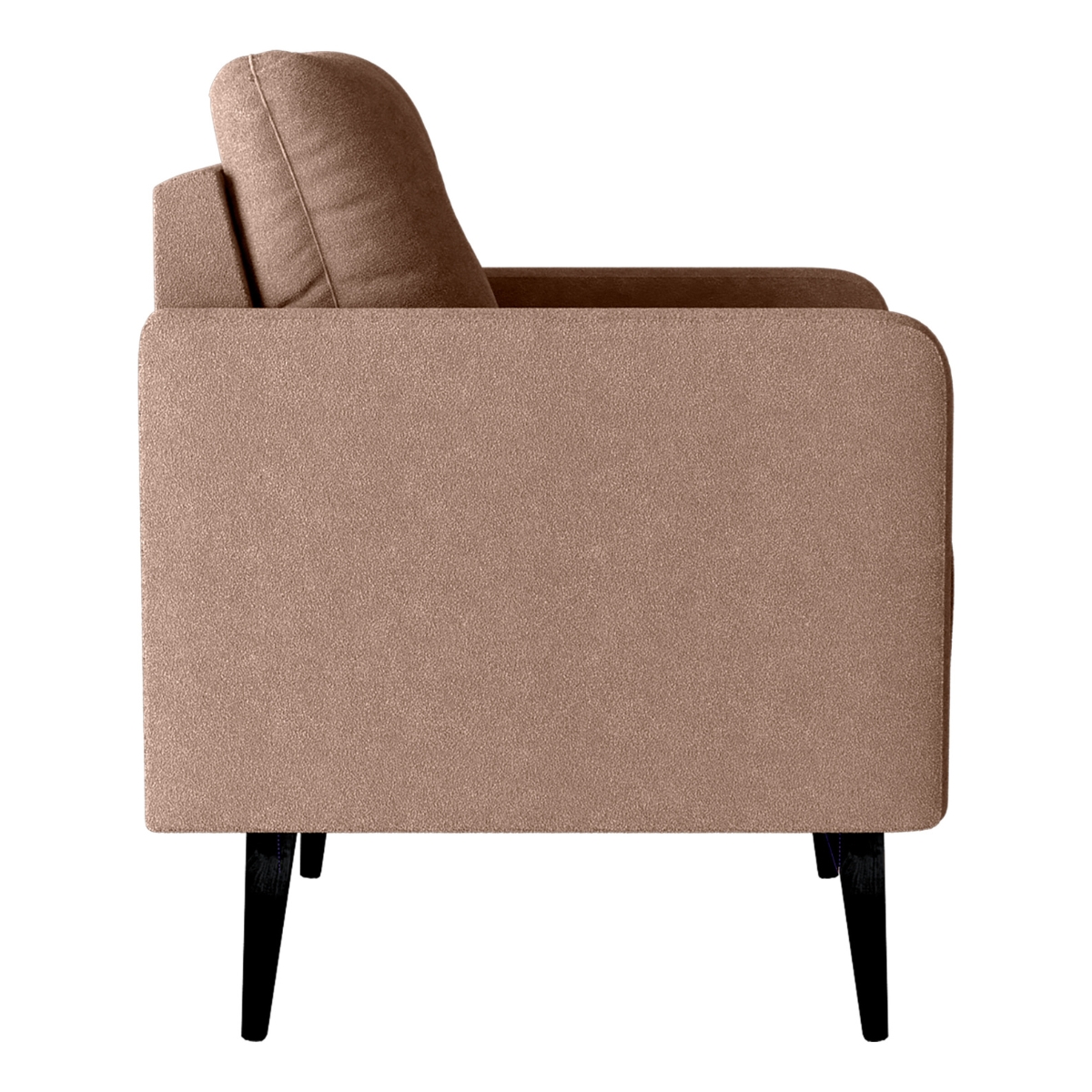 Jogo de Poltronas Decorativas Lupin Boucle Marrom