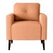 Jogo de Poltronas Decorativas Lupin Boucle Mostarda