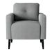 Jogo de Poltronas Decorativas Nina Boucle Cinza