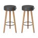 Kit Mesa Com 2 Banquetas Grecia Preto