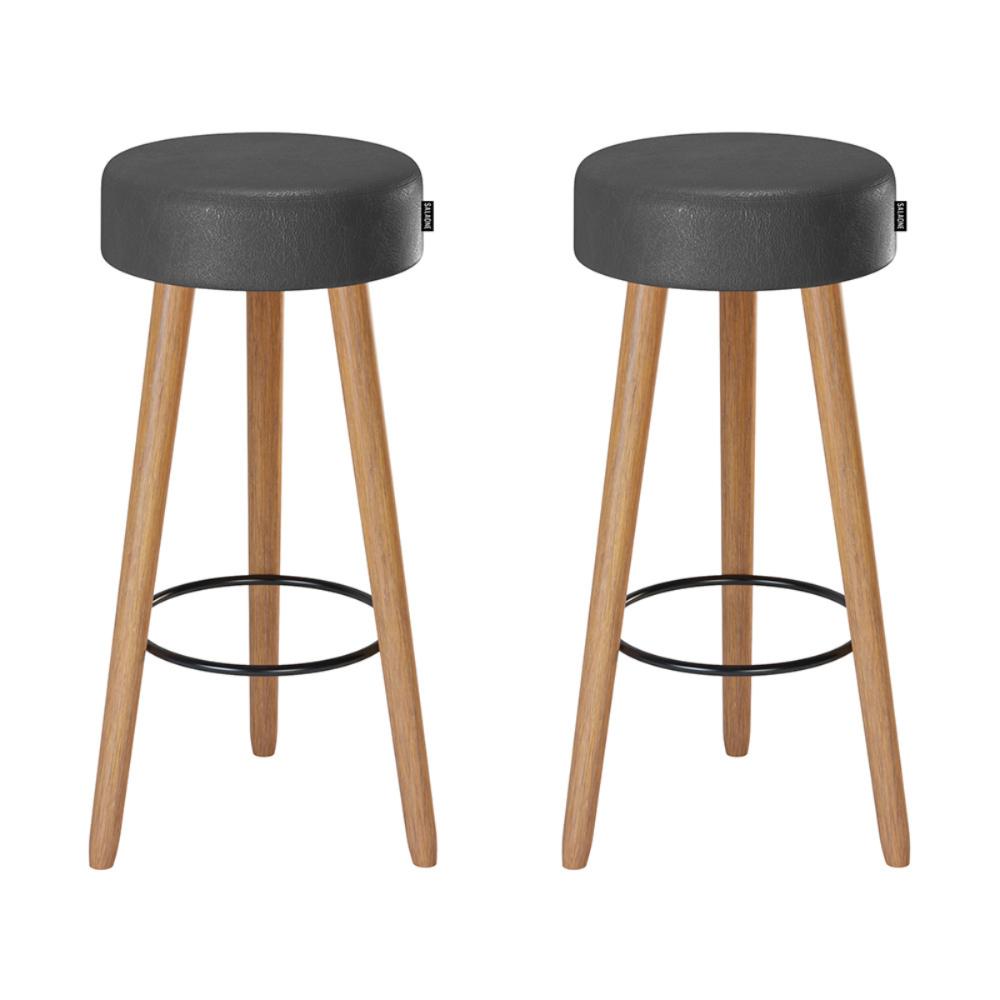 Kit Mesa Com 2 Banquetas Grecia Preto