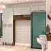 Kit de Cozinha 8 Portas Lile Ripado Off White