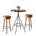 Kit de Mesa Com 2 Banquetas Grecia Amarula