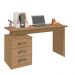 Mesa Escritório 3 Gavetas Brazzaville Nature