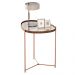 Mesa Lateral Porto Principe Castanho Bronze