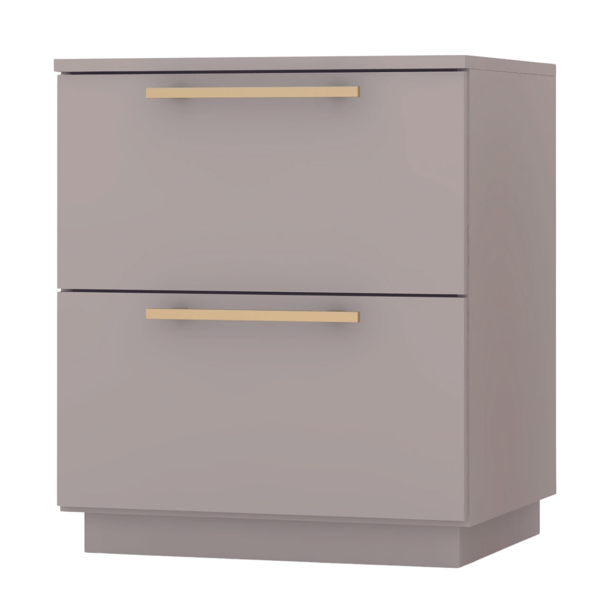 Mesa de Cabeceira com 2 Gavetas Pamplona Fendi