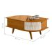 Mesa de Centro com 1 Porta Áquila Cinamomo Off White