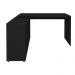 Mesa de Computador em L 8 Nichos Delaware Preto