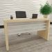 Mesa de Escritório Birkenhead Carvalho Branco