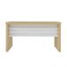 Mesa de Escritório Birkenhead Carvalho Branco