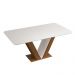 Mesa de Jantar 4 Lugares Curry Freijó Off White