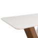 Mesa de Jantar 4 Lugares Curry Freijó Off White