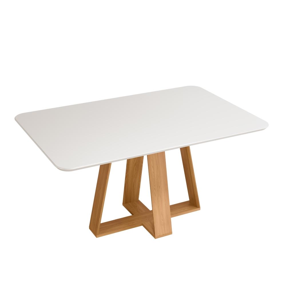 Mesa de Jantar 4 Lugares Lebron Carvalho Nobre Off White