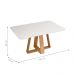 Mesa de Jantar 4 Lugares Lebron Carvalho Nobre Off White