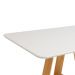 Mesa de Jantar 4 Lugares Lebron Carvalho Nobre Off White