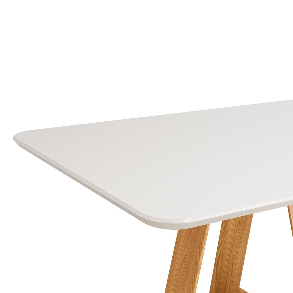 Mesa de Jantar 4 Lugares Lebron Carvalho Nobre Off White
