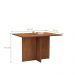 Mesa de Jantar S/Vidro Sally Off White Cedro 4 Lugares