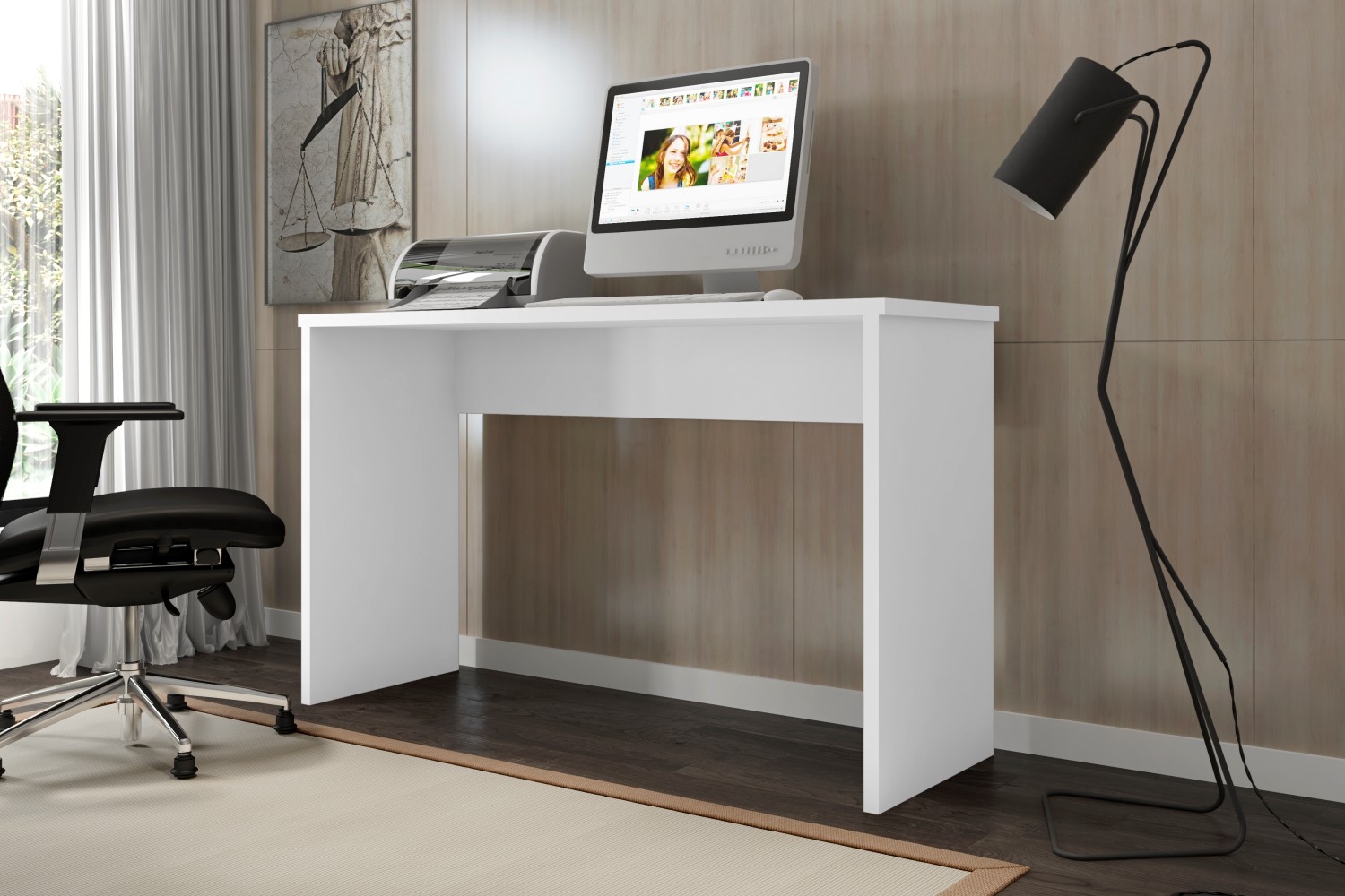 Mesa para Computador Jacote Branco