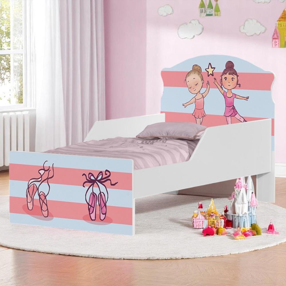 Mini Cama Bailarinas Meninas Com Colchão