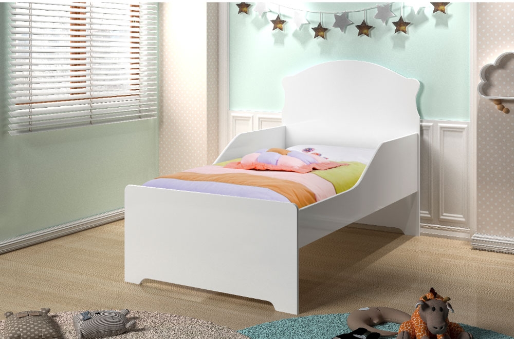 Mini Cama Branco Deluxe com Colchão
