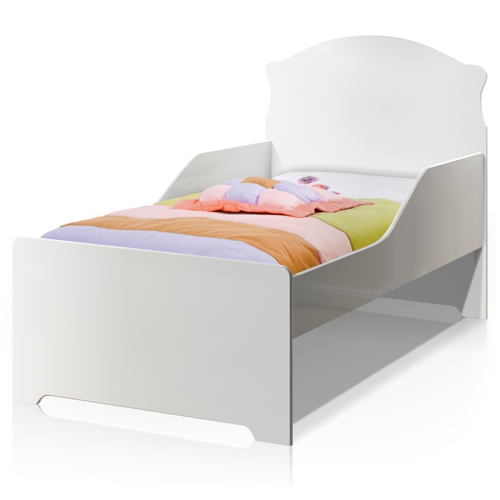 Mini Cama Branco Deluxe com Colchão