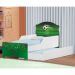 Mini Cama Infantil com Auxiliar Pop Arena Futebol