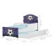 Mini Cama Infantil com Auxiliar Pop Arena da Bola