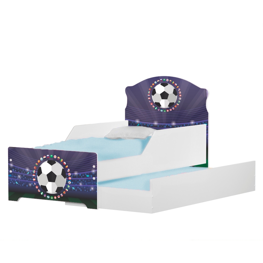 Mini Cama Infantil com Auxiliar Pop Arena da Bola