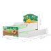 Mini Cama Infantil com Auxiliar Pop Dino nas Pedras com Colchões