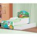 Mini Cama Infantil com Auxiliar Pop Dinos Amigos Com Colchões