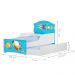 Mini Cama Infantil com Auxiliar Pop Foguete