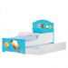 Mini Cama Infantil com Auxiliar Pop Foguete