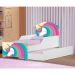 Mini Cama Infantil com Auxiliar Pop Lindo Unicórnio com Colchões