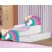 Mini Cama Infantil com Auxiliar Pop Lindo Unicórnio com Colchões