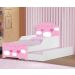 Mini Cama Infantil com Auxiliar Pop Nuvens Rosa com Colchões