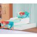 Mini Cama Infantil com Auxiliar Pop Sereinha com Colchões