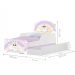 Mini Cama Infantil com Auxiliar Pop Unicórnio Criança