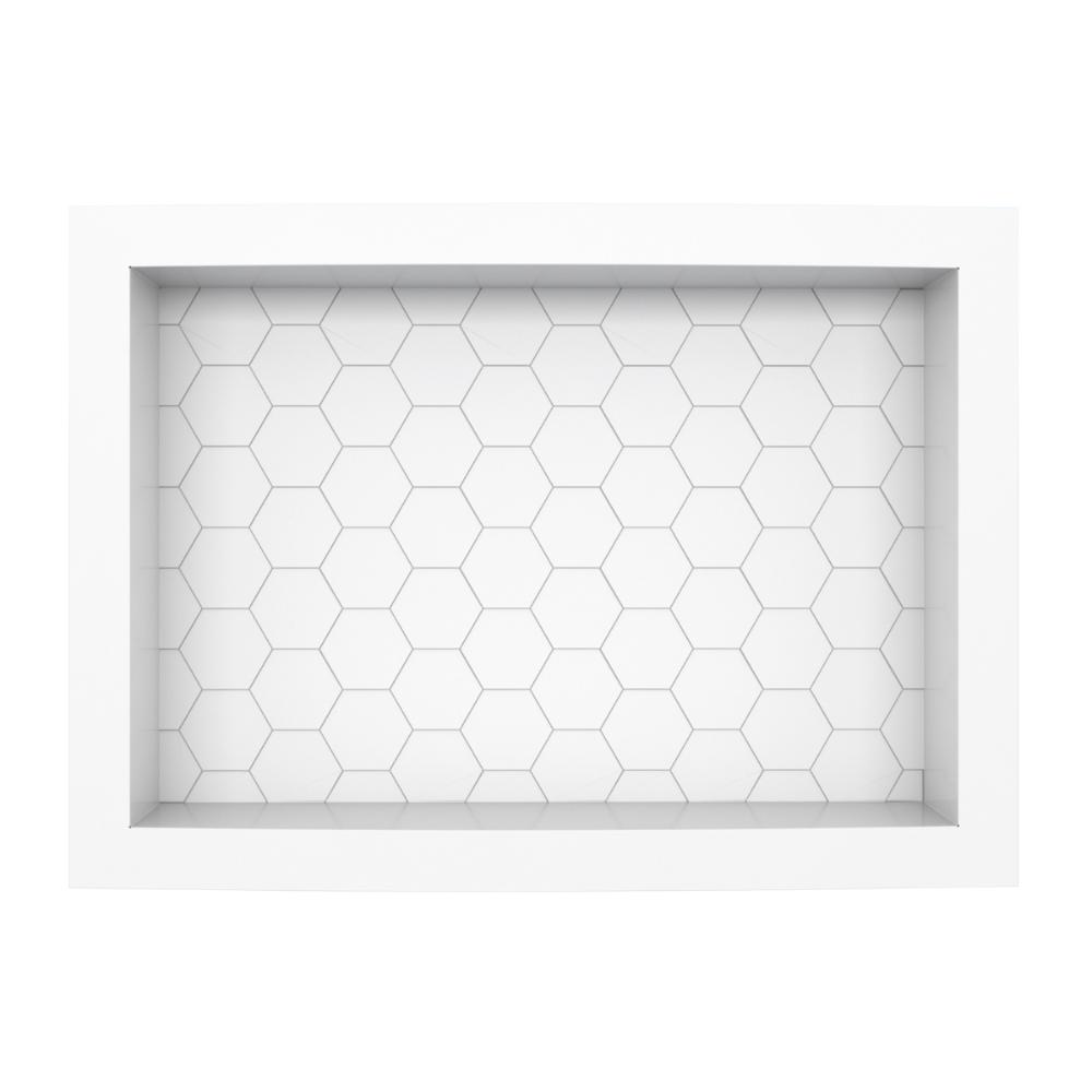 Nicho em Plástico Injetado 40x27 Ipameri Branco
