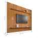 Painel Frisado para TVs de 60" Xangai Cinamomo