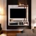 Painel Para TV 32 Polegadas San Luis Off White Cinamomo 