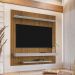Painel Para TV 60 Polegadas Eden Cinamomo Ripado Off White