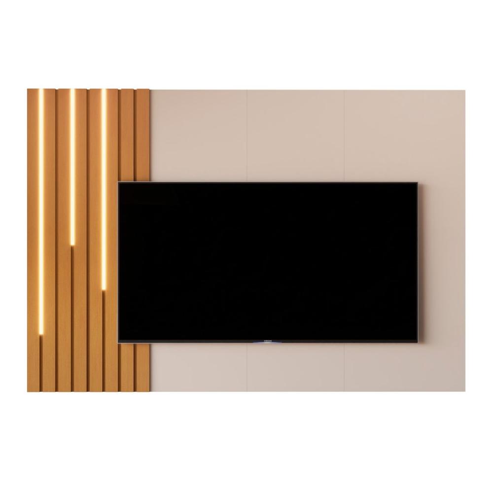 Painel Para TV 70 Polegadas Pantanal Off White Nature