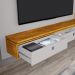 Painel Para TV 75 Polegadas Hessen Off White Nature