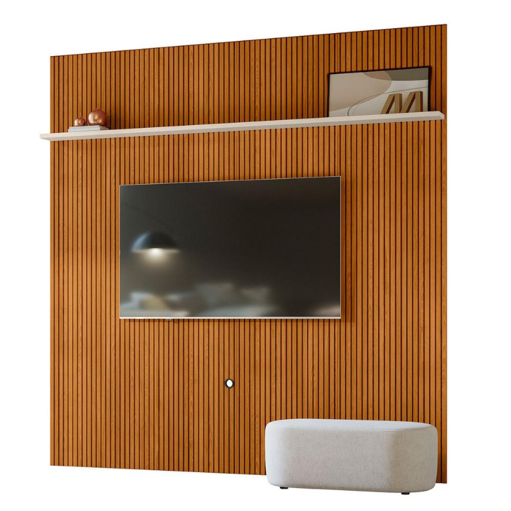 Painel Para TV 75 Polegadas Tanqueray Cinamomo Off White