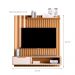 Painel Ripado Para TV 58 Polegadas Autumn Nature Off White