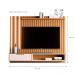 Painel Ripado Para TV 70 Polegadas Winter Nature Off White
