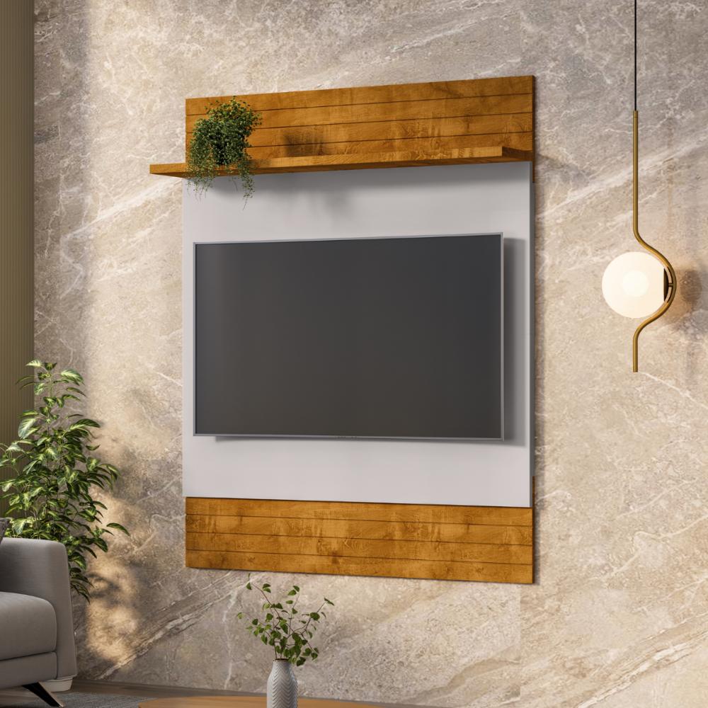Painel TV 48 Polegadas Vidigal Naturalle Off-White